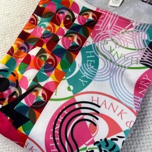 Hank & Henry Lets Get‎ Weird Graphic Print Long Sleeve 2XL Multi-Color Pullover
